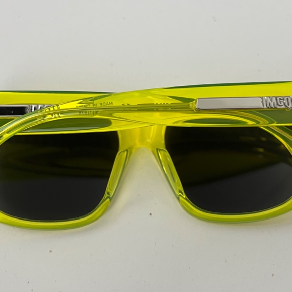 MCQ by Alexander McQueen Neon green frame sunglasses main image 7